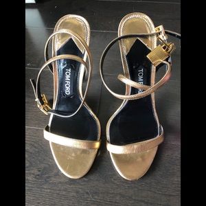 TOM FORD Padlock Sandal 38.5